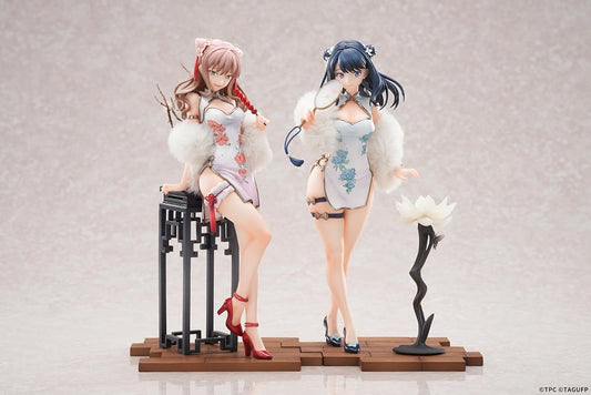 APEX グリッドマン ユニバース 宝多六花&南夢芽セット チャイナドレスVer. 1/7スケール PVC&ABS製 塗装済み完成品フィギュア