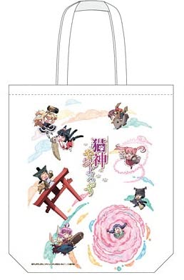 猫神やおよろず ジャンボトートバッグ