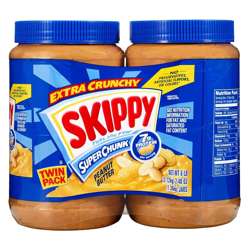 スキッピー ピーナッツバターチャンク 1.36kg x 2個