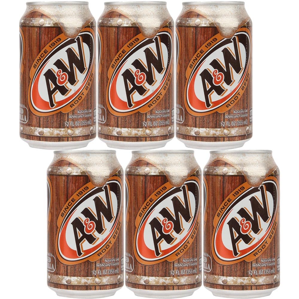 A&W ルートビア 355ml 【6缶】