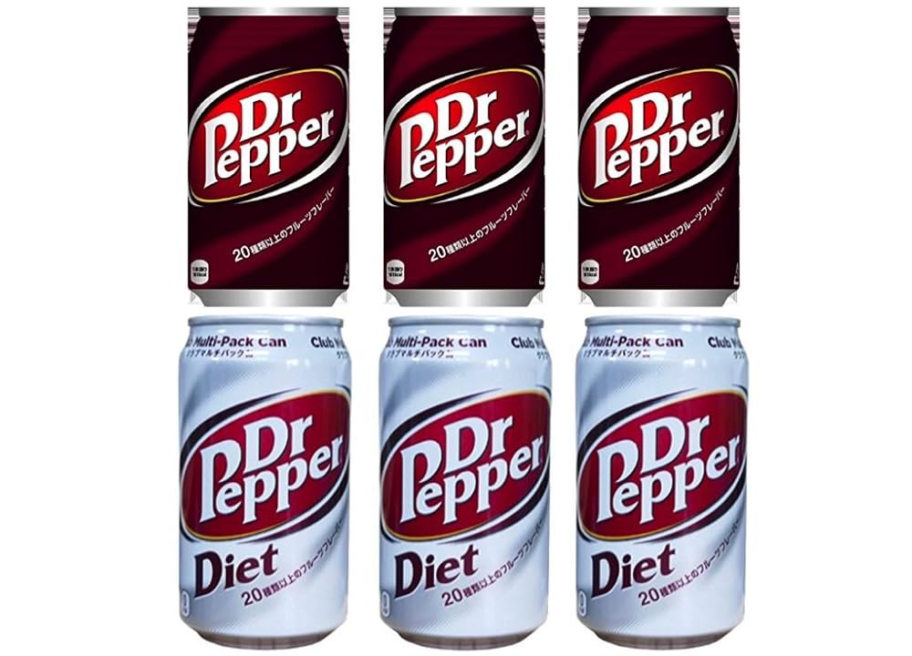 ドクターペッパー & ダイエットドクターペッパー (350ml/3缶セット)