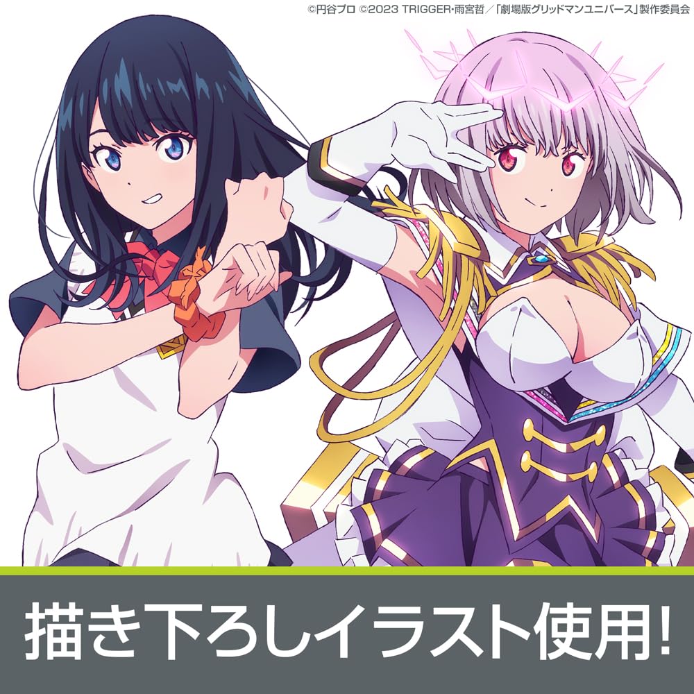 【公式】コスパ グリッドマン ユニバース 描き下ろし 新条アカネ(ニューオーダー) & 宝多六花 100cmタペストリー