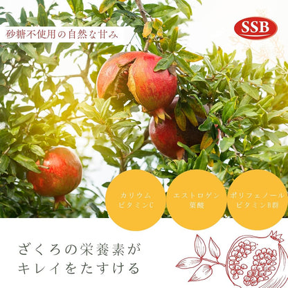 ざくろそのまま スティックゼリー 20日分 2袋セット（40日分）