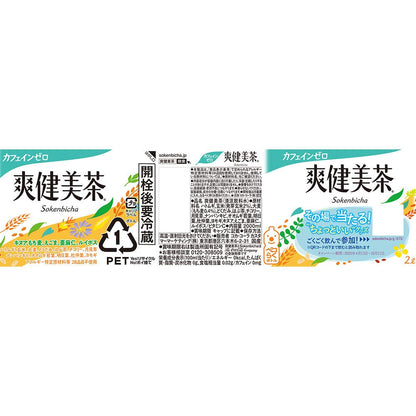 爽健美茶 2L PET×3本