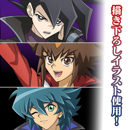【公式】コスパ 遊☆戯☆王デュエルモンスターズGX 描き下ろし 十代＆万丈目＆ヨハン B2タペストリー オフモードの決闘者Ver.