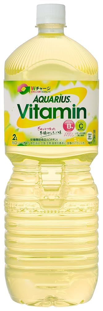 [2CS] コカ・コーラ アクエリアス ビタミン ペットボトル (2.0L×6本)×2箱