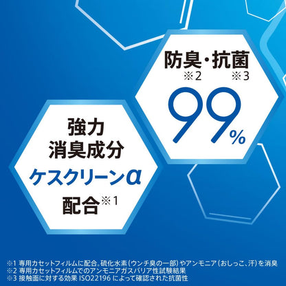 【まとめ売り品】Aprica(アップリカ) 【純正品】 強力消臭おむつポット ニオイポイ×におわなくてポイ共通カセット 6個パック ×3セット