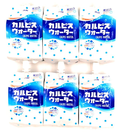 【まとめ買い】カルピスウォーター パウチ 300ml×6本