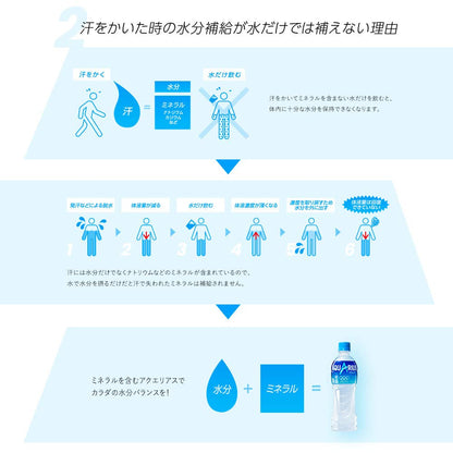 アクエリアス 2L PET×3本