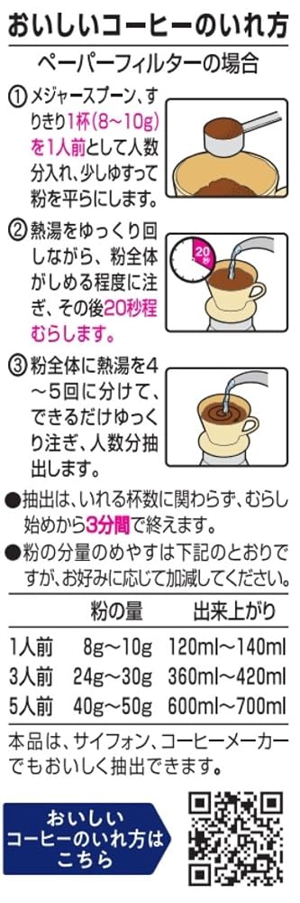 キーコーヒー KEY DOORS+ スペシャルブレンド 粉 (VP) 180g