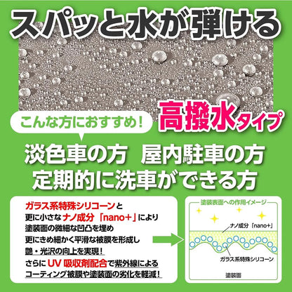 シュアラスター ゼロプレミアム コーティング剤 500ml 高撥水 高耐久 汚れをブロック 耐久約6ヶ月 Amazon限定 大容量