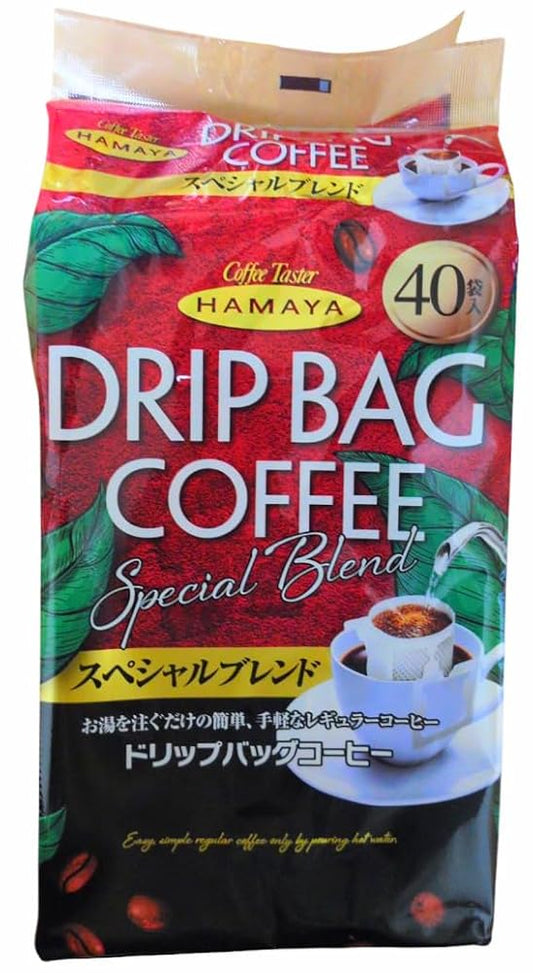 ハマヤ スペシャルブレンド ドリップ・バッグコーヒー 320g(8g×40袋)×2パック