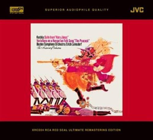 コダーイ:ハーリ・ヤーノシュ&「孔雀」による変奏曲 [XRCD] [CD] ラインスドルフ(エーリッヒ)? コダーイ? エーリヒ・ラインスドルフ; ボストン交響楽団