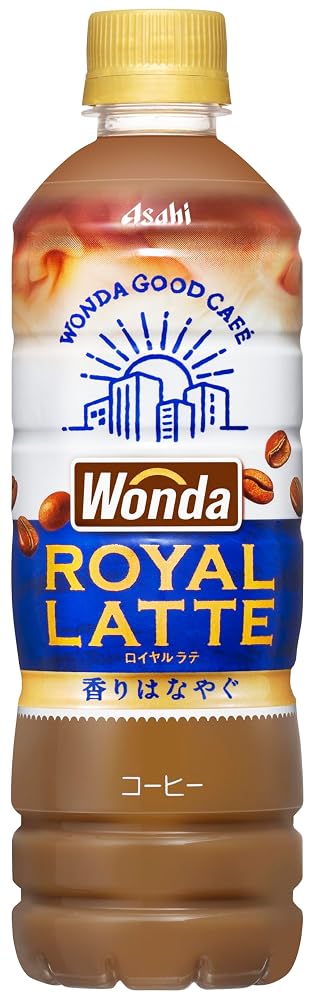 アサヒ飲料 WONDA(ワンダ) ロイヤルラテ 500mlペットボトル×24本入