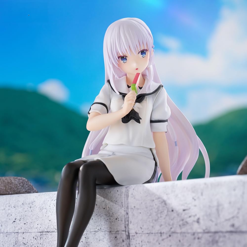 TVアニメ「Summer Pockets」 ぬーどるストッパーフィギュア 鳴瀬しろは フリュー コーポレーション-サマーポケットヌードルストッパーフィギュア -成瀬シロハ-