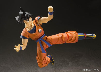 TAMASHII NATIONS S.H.フィギュアーツ ドラゴンボール 孫悟空-地球育ちのサイヤ人- 約140mm ABS&PVC製 塗装済み可動フィギュア