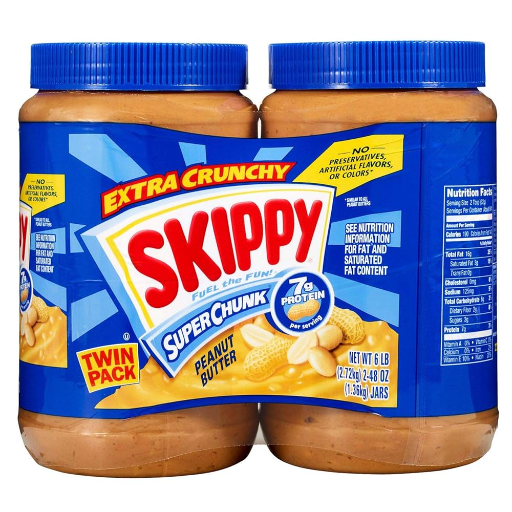 スキッピー ピーナッツバターチャンク 1.36kg x 2個