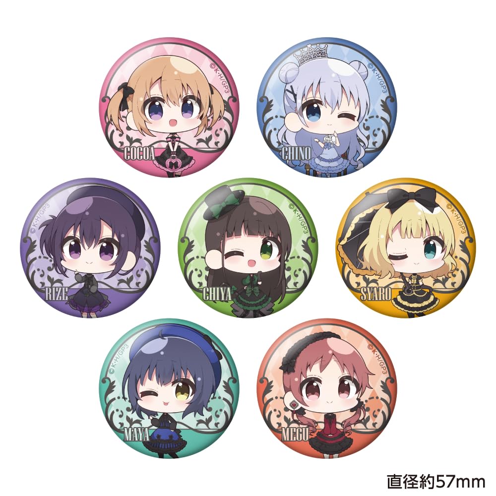 ご注文はうさぎですか？ BLOOM トレーディングちびキャララメ入り缶バッジ(BOX)