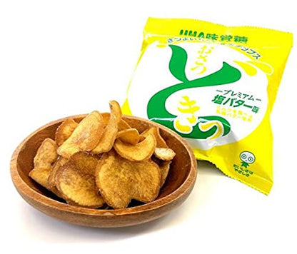 UHA味覚糖 おさつどきっ プレミアム塩バター味 65g × 10袋入り