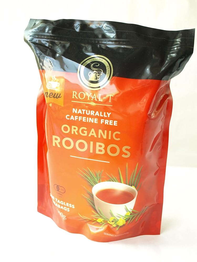 ルイボスティー #028977-1P 有機ルイボス茶 ：ROYAL-T ORGANIC ROOIBOS スーパーバリューパック1袋500g(2.5g×20個×10袋)