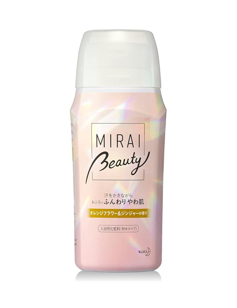 バブ 花王 MIRAI beauty バスソルト オレンジフラワー&ジンジャーの香り 500g 入浴用化粧料 保湿