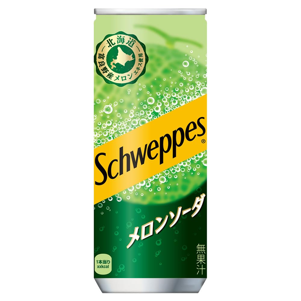 コカ・コーラ シュウェップス メロンソーダ 250ml缶 ×30本
