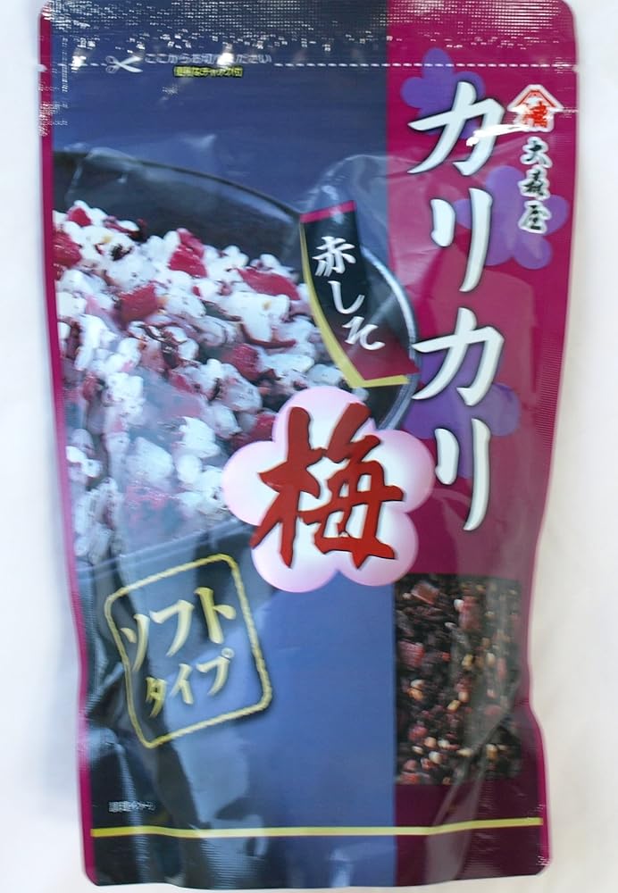 大森屋 カリカリ梅 赤しそ 400g