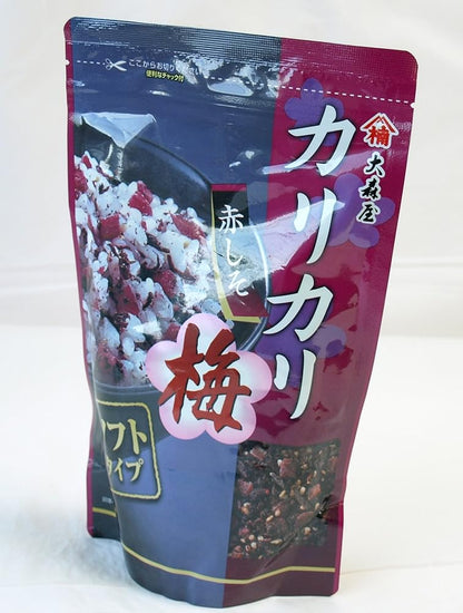 大森屋 カリカリ梅 赤しそ 400g