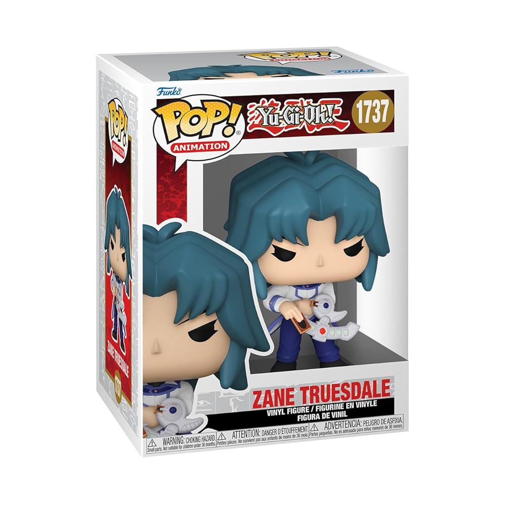 Funko POP Animation: 遊戯王 - ゼーン・トゥルーズデイル - コレクション用ビニールフィギュア - ギフトアイデア - 公式グッズ - 子供&大人用 - アニメファン - コレクターとディスプレイ用のモデルフィギュア