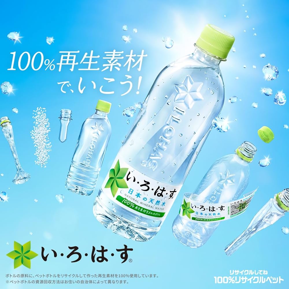 コカ・コーラ い・ろ・は・す 天然水 2.0L×6本